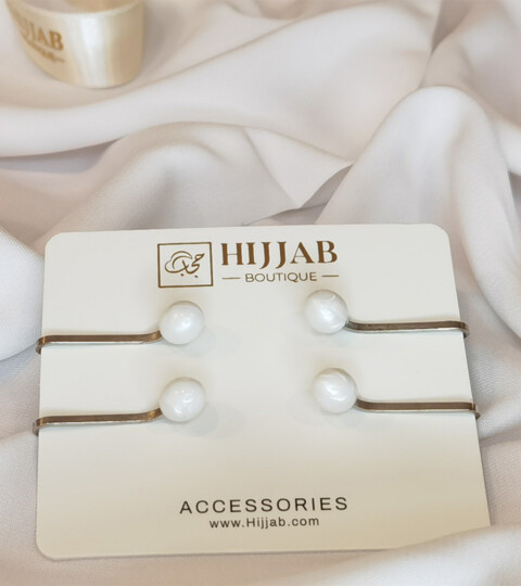 4 pcs Muslim Hijab Clip Scarf 100298817 - 