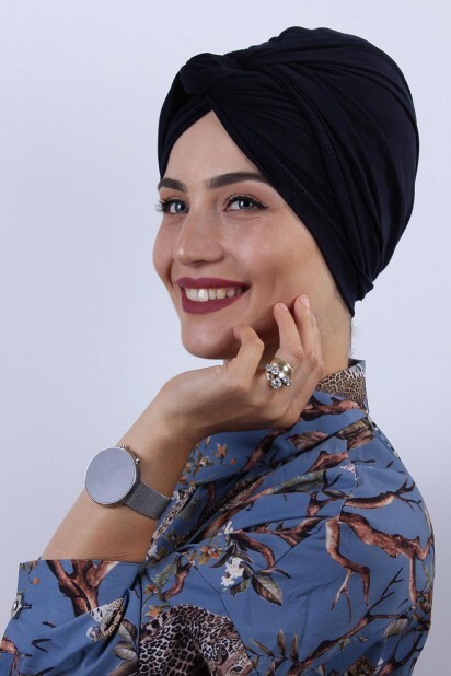 Dolama Bonnet Navy Blue - 100285245 - 