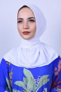 Snap Snap Foulard Châle Blanc - 