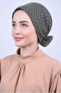 Lace Bow Bone Khaki Green