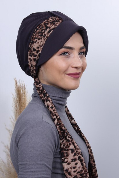 Scarf Hat Bonnet Smoked - 100285006 - 