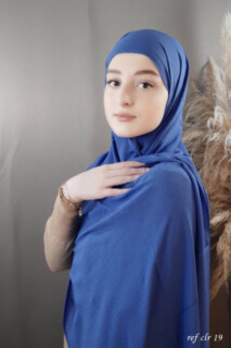 Hijab Jazz Premium Bleu Lagon