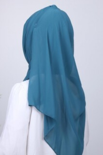 Bonnet Shawl Petrol Blue - 100285161 - 