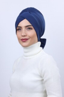 على الوجهين نيلي عظمي مع فيونكة - 