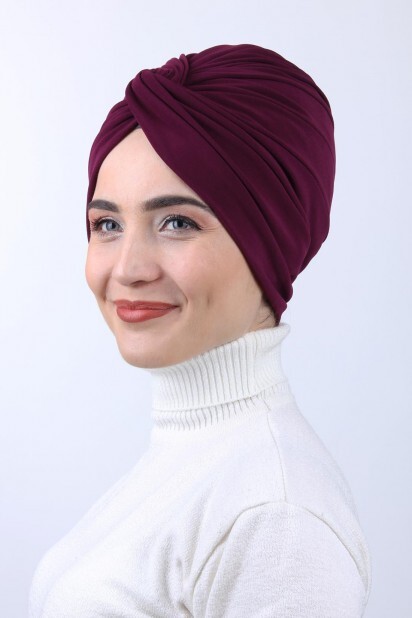 Noeud Bonnet Prune - 