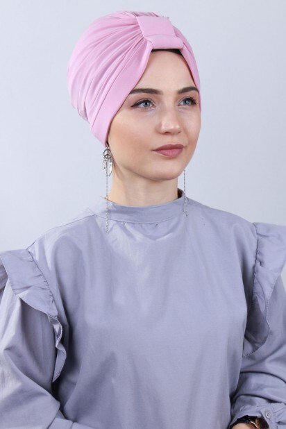 Nevrulu Double-Sided Bonnet Powder Pink - 100285430 - 