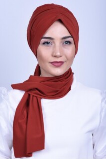 Tuile de bonnet à cravate froncée - 
