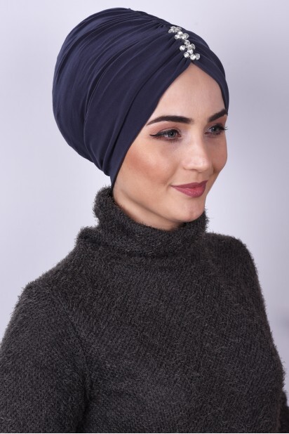 بونيه مطوي حجري مدخن - 