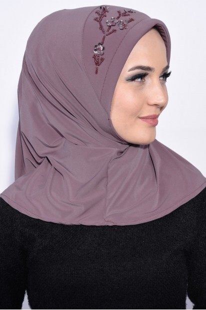 Practical Sequin Hijab Lilac - 100285509 - 