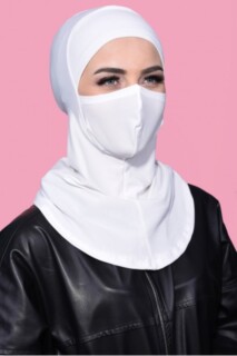 Hijab Sport Masqué Ecru - 
