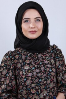 Esharp - وشاح الأميرة - أسود - Hijab