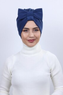 على الوجهين نيلي عظمي مع فيونكة - 