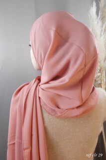 Hijab Jazz Premium Rose Corail - - Hijab Jazz Premium Rose Corail - 
