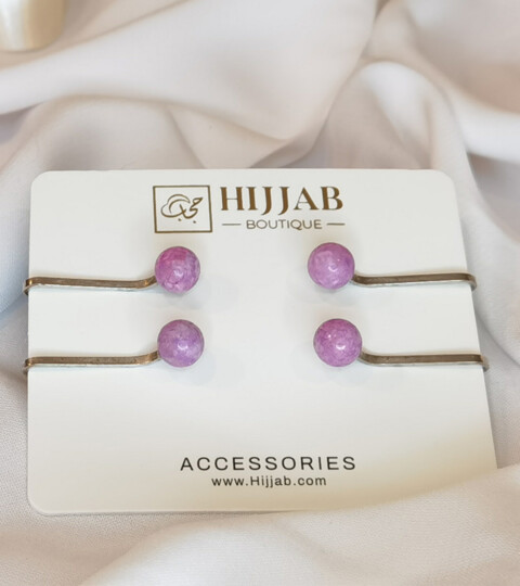 Hijab Clips - 4 pcs Muslim Hijab Clip Scarf 100298840 - Hijab