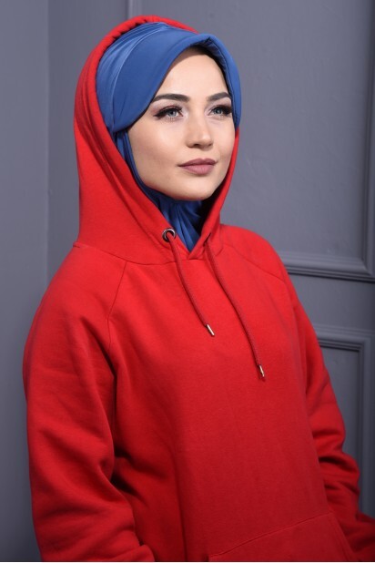 Sports Hat Scarf Indigo - 100285638 - 