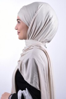 Combed Cotton 3-Striped Shawl Stone Color - 100285221 - 