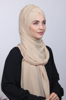 Bonnet Châle Beige - 