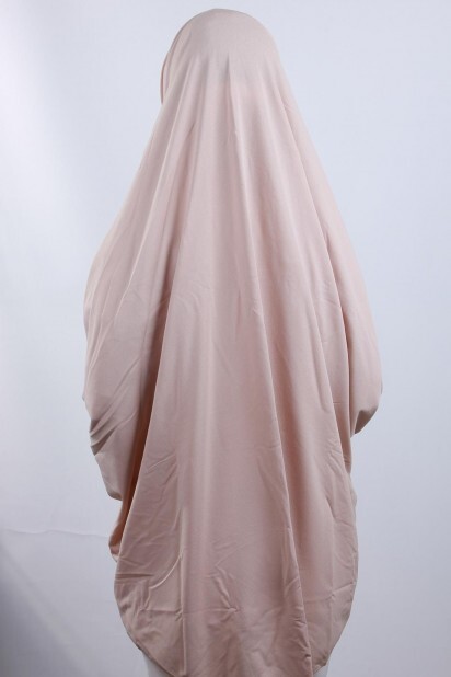 5XL Veiled Hijab Beige - 100285095 - 