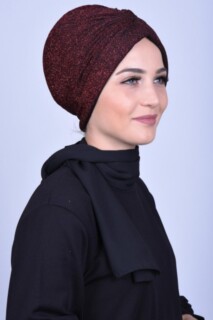 Bonnet Bambou Argenté Bordeaux - 