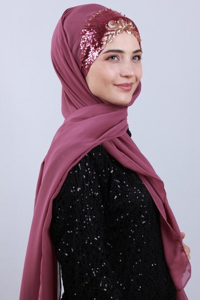 Design Princess Shawl Dried Rose - 100282886 - 