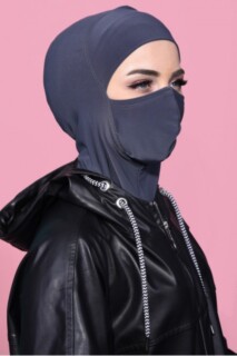 Hijab Sport Masqué Fumé - 