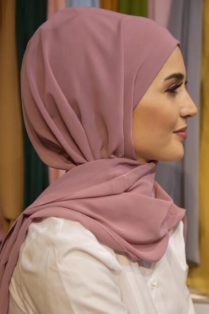 Ready Practical Bonnet Shawl Dried Rose - 100285529 - 