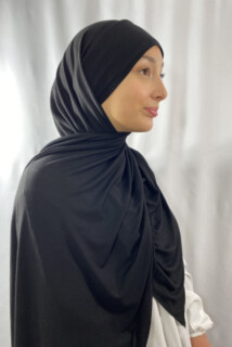 Jersey Premium - Jersey Premium Noir - Hijab