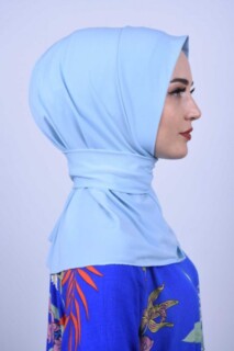  شال أزرق فاتح - 