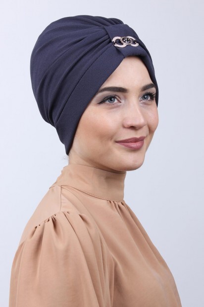 Buckled Double-Sided Bonnet Smoked