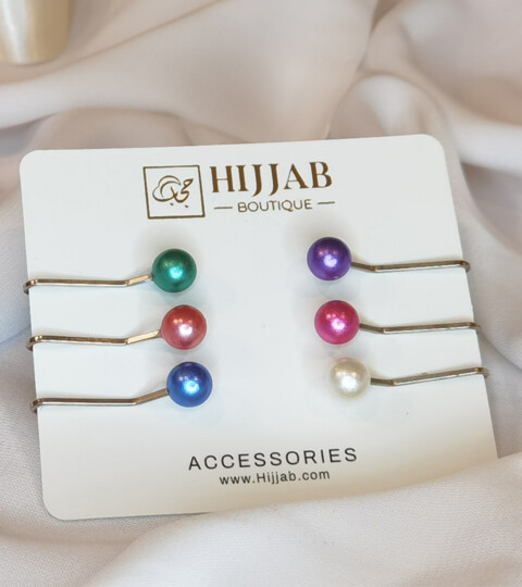 Écharpe Clip Hijab Musulman 6 pièces - 