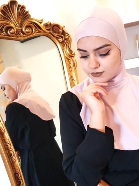 Cagoule Simple - Powdery pink |code: 3021-08 - 100294123 - Hijab