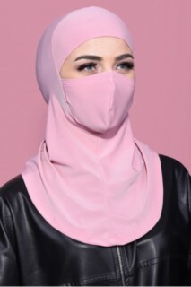 Hijab Sport Masqué Rose Poudré - 