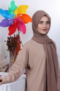 Medina Silk Shawl Coffee with Milk 100285399 - 