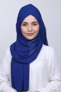 Bonnet Shawl Sax - 100285163 - Hijab