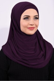 غطاء الصلاة بونيه برقوق - Hijab