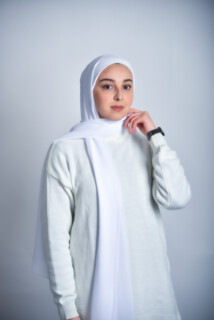 Popular - شال بغطاء رأس 100255193 - Hijab