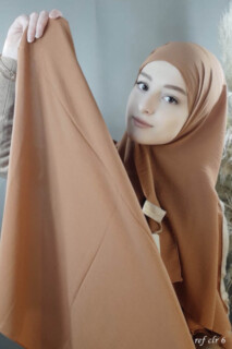 Hijab Jazz Premium Toffee Macchiato - - Hijab Jazz Premium Toffee Macchiato - 