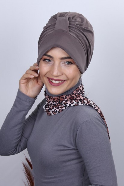 Scarf Hat Bonnet Mink - 100285001 - 