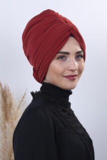 Double Side Bonnet - Bidirectional Rose Knot Bone Tile - 100284871 - Hijab