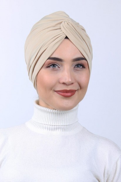 Knot Bonnet Beige - 100285305 - Hijab