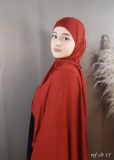 Shawls - Jersey premium - Rubis - Hijab