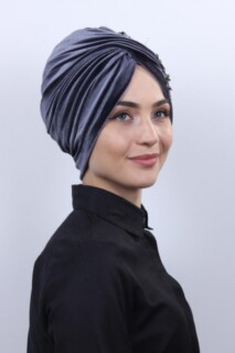 Velours Guipure Vera Os Anthracite - 
