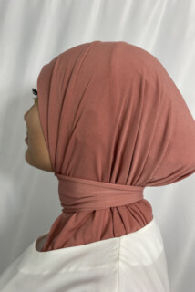 Cagoule with Tie - ساندي سالمون بالاكلافا - Hijab