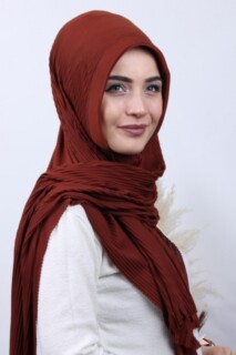 Pleated Hijab Shawl Tile - 100282918 - 