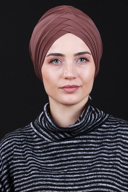 بونيه مينك 3 خطوط على الوجهين - Hijab