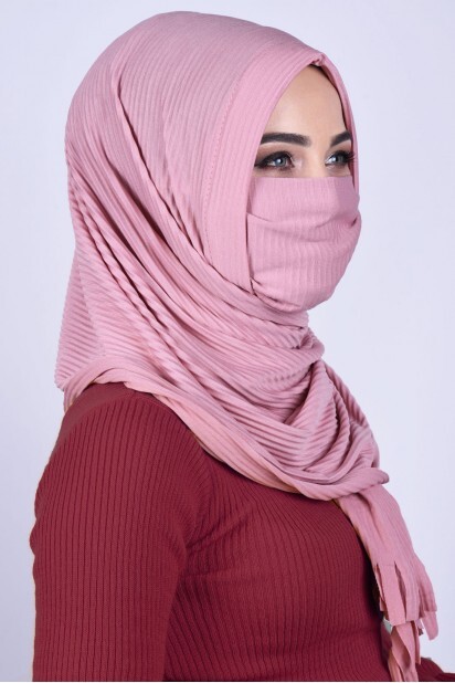 Masked Shawl Powder Pink - 100285351 - 