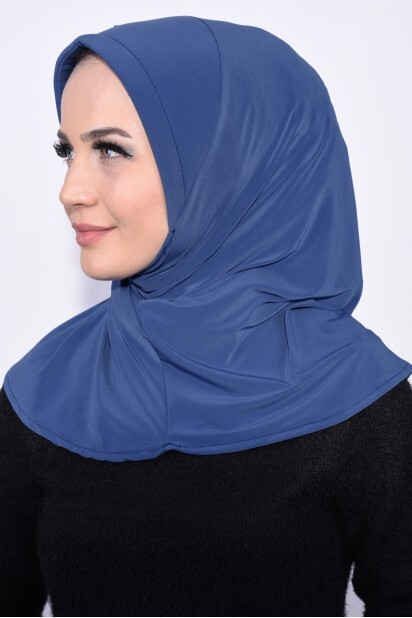 Practical Sequin Hijab Indigo - 100285504 - 