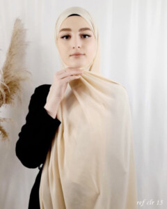 Crepe Shawl - Châle en crêpe Rafaello - - Châle en crêpe Rafaello - Hijab