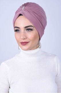 وردة مجففة من الحجر الأوسط مرصعة بالجواهر - 