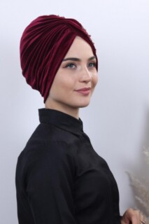 Velours Guipure Vera Os Rouge Bordeaux - 